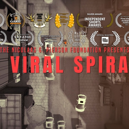 A Viral Spiral banner laurels 221121