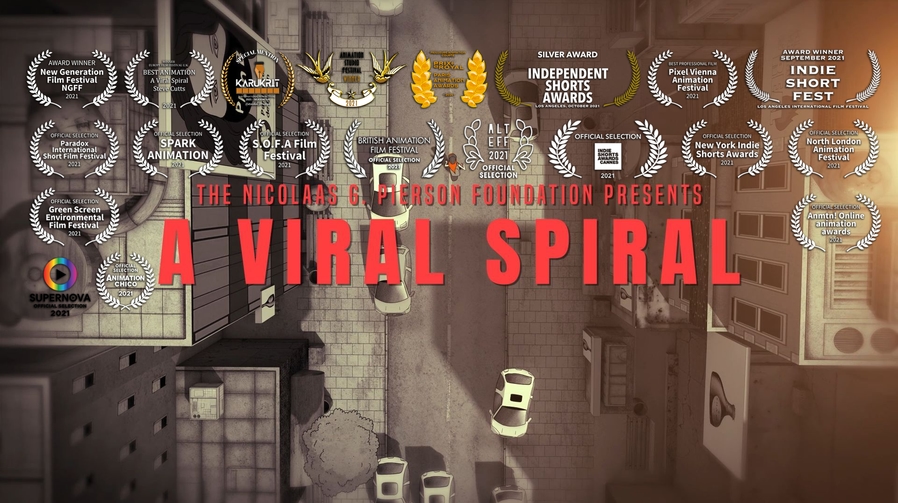 A Viral Spiral banner laurels 221121