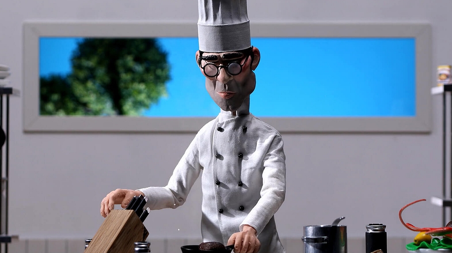 Carnivoor geef het door claymation lang 1