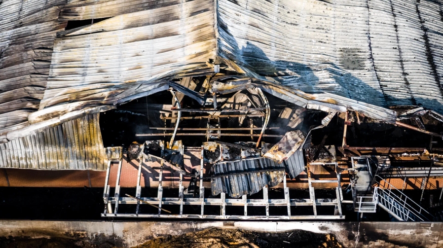 Stalbranden Rob Engelaar Hollandse Hoogte